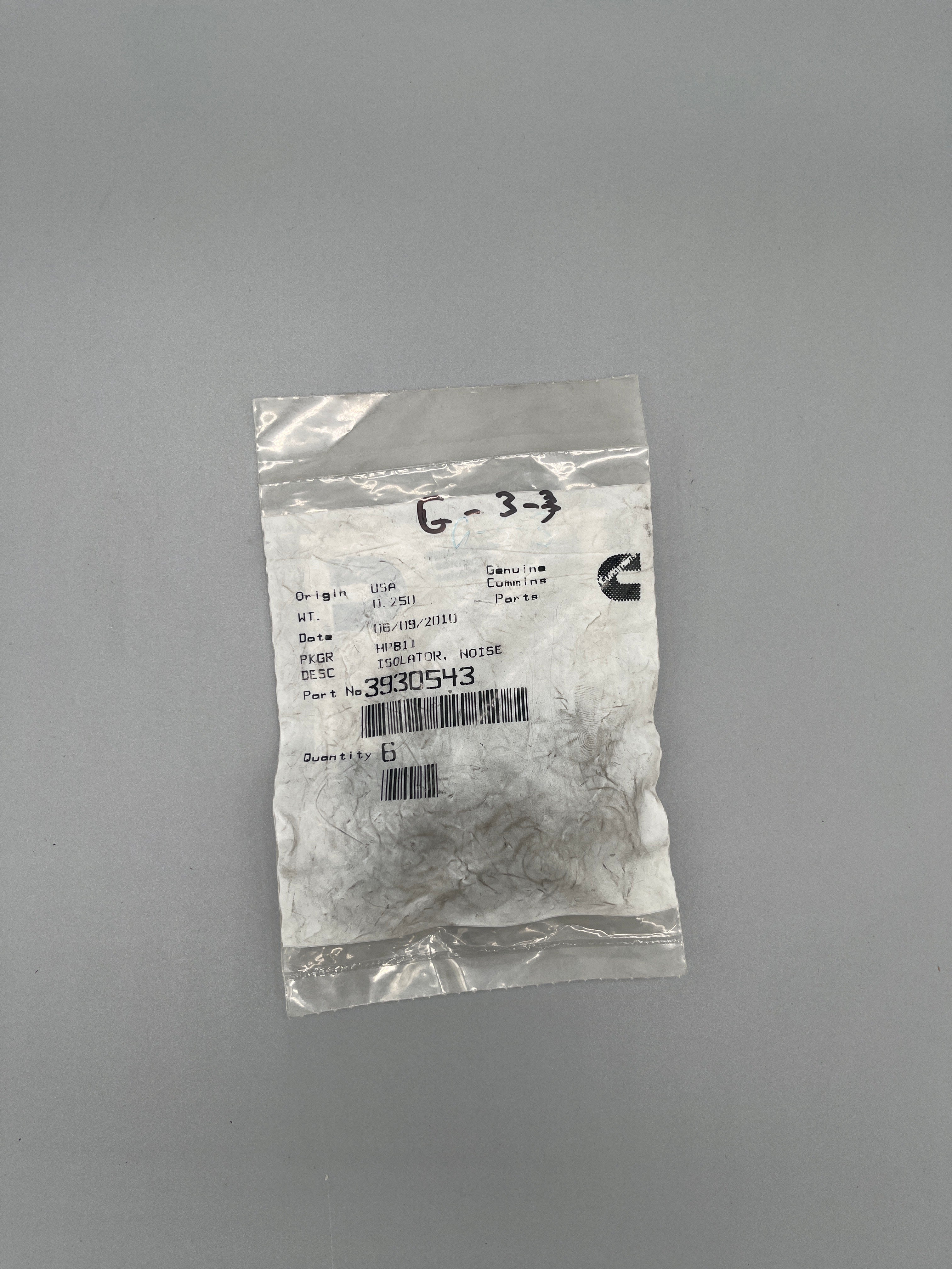 Cummins Dichtung 3930543